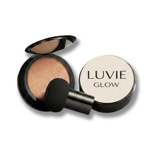 Foundation Cushion, Mushroom Head Air Cushion CC Cream,Long Lasting Matte Concealer for All Skin Types (BRUMET BROWN)
