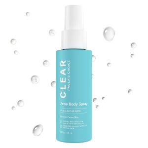 Paula's Choice CLEAR Exfoliating Back & Body Acne Spray, Bacne Spray with 2% BHA Salicylic Acid Back Acne Treatment for Clogged Pores, Blackheads & Breakouts, Alcohol-Free, Fragrance-Free, 4 Fl Oz