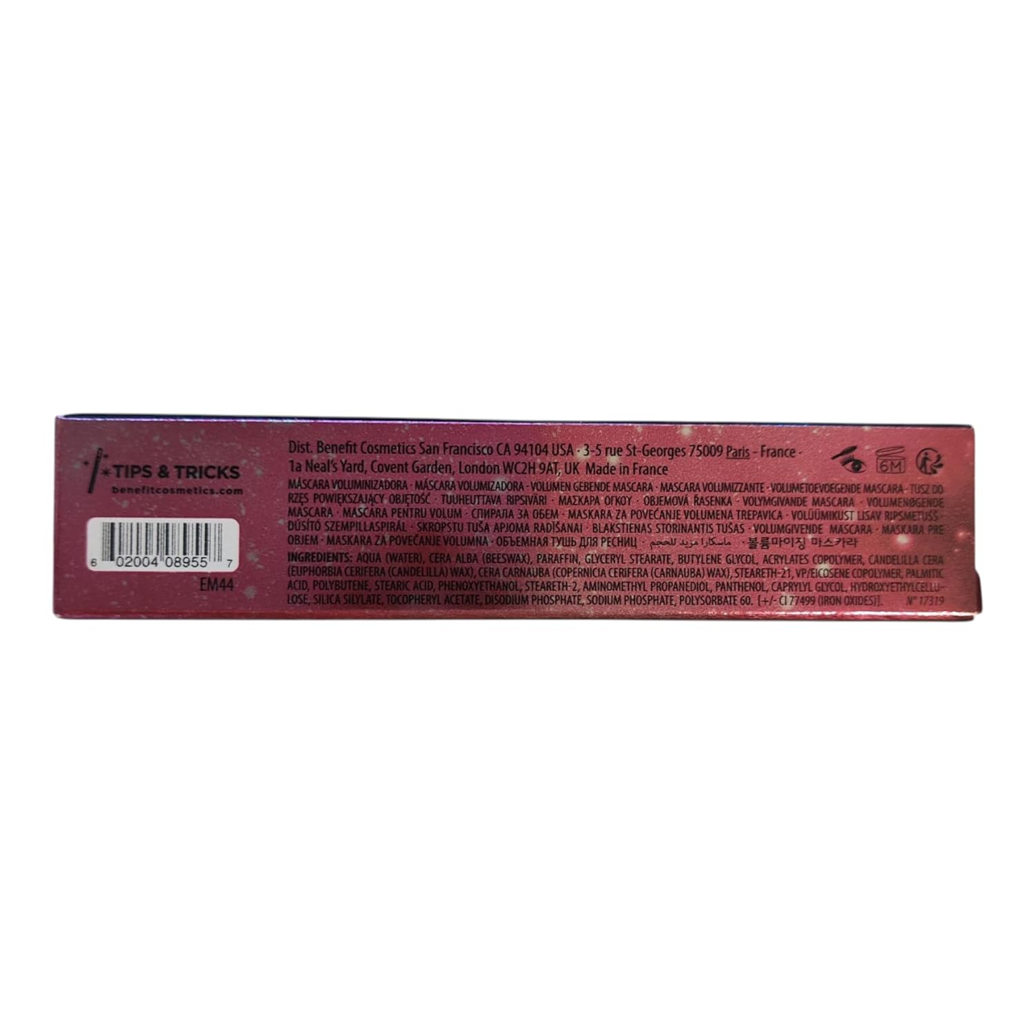 Benefit Bad Gal Bang Volumizing Mascara, Regular Size, 0.3 Fl Oz, Black - Image 2