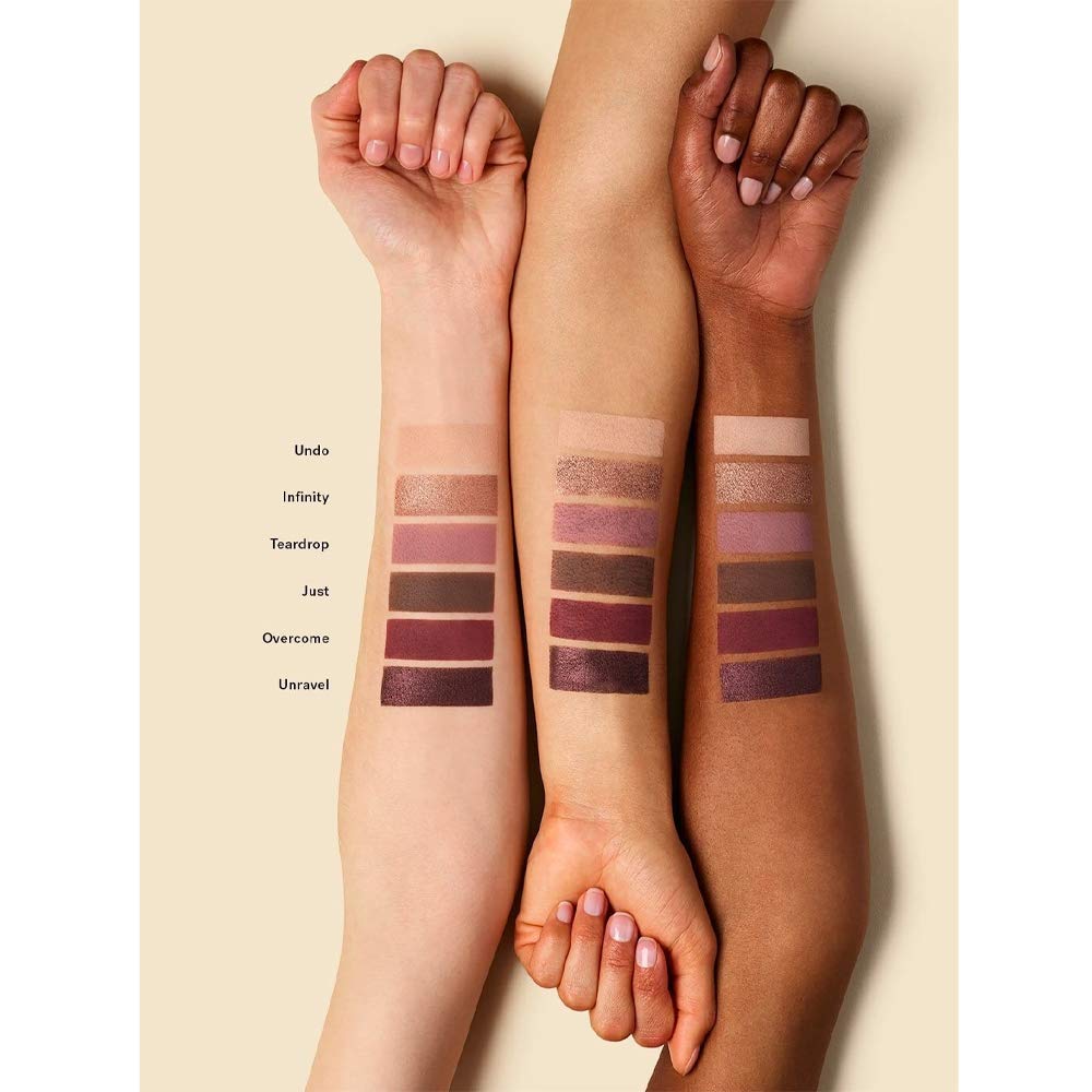 ILIA - The Necessary Eyeshadow Palette | Talc-Free, Matte, Satin + Metallic Highly Pigemented + Blendable Finishes | Cruelty-Free, Vegan (Cool Nude, 6 x 0.05 oz | 1.5 g) - Image 3