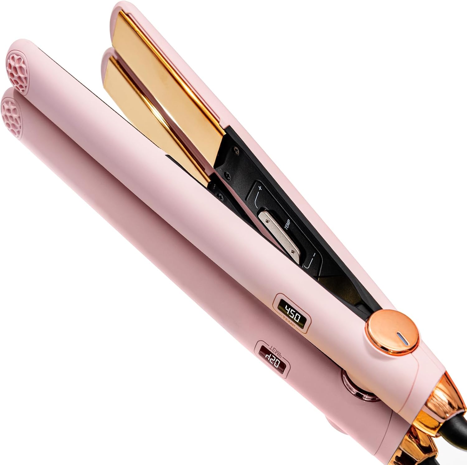 TYMO Flat Iron Hair Straightener and Curler 2 in 1 with 10s Fast Heating, 1 Inch Professional Titanium Straightening Curling Iron with 32 Adjustable Temp and Automatic Shut Off - Image 3