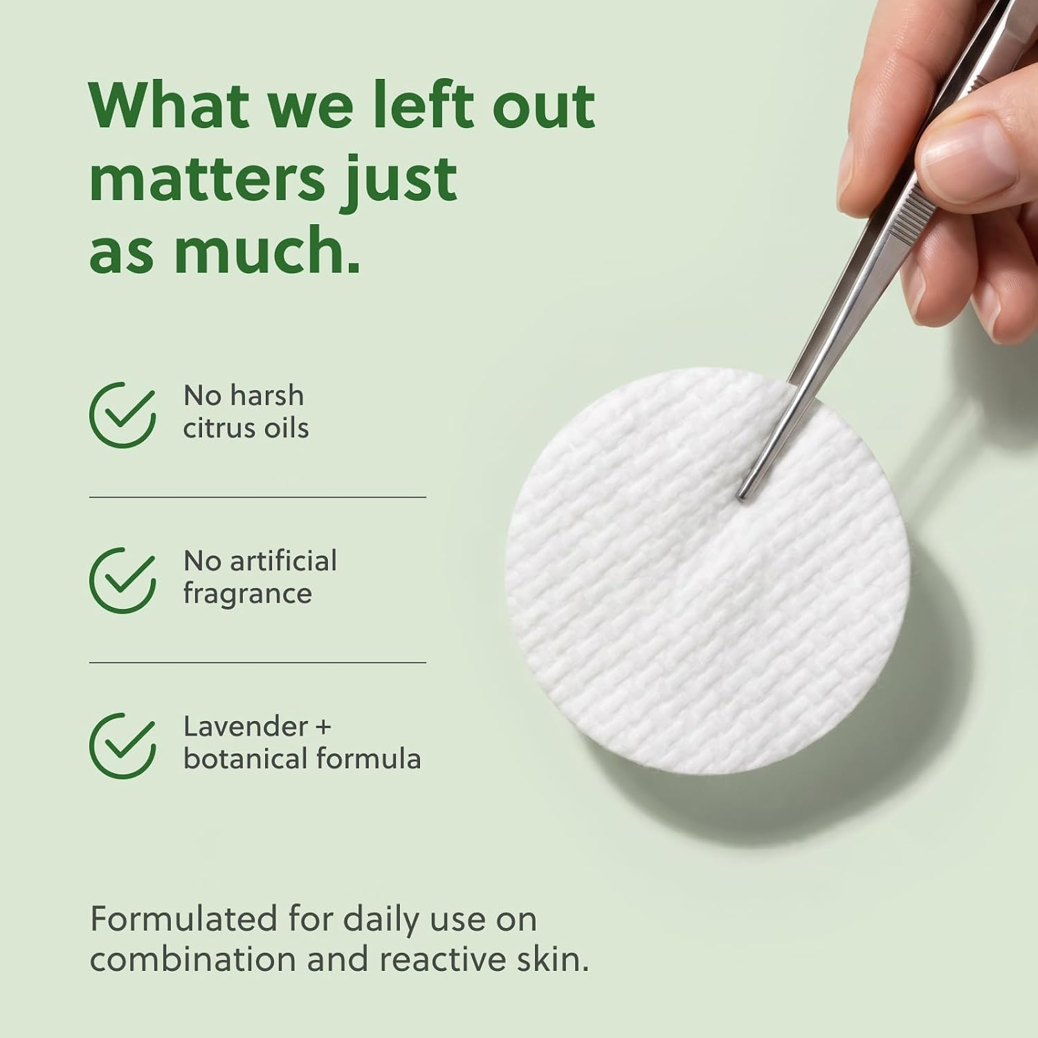 QUIA Toner Pads for Sensitive Skin – Dual-Sided Exfoliating and Hydrating Pads – Visibly Smoother Pores, Less Congestion – 70 Korean Skincare Pads - Image 3