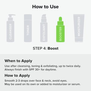 Paula's Choice BOOST 10% Niacinamide Face Serum Booster, Facial Serum with Vitamin B3, Vitamin C & Licorice Extract Serum, Pore Minimizer, All Skin Types, Fragrance-Free, 0.67oz