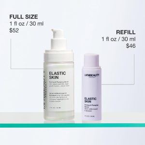 INNBEAUTY PROJECT Elastic Skin Firming & Plumping Growth Factor Serum with Copper Peptides, REFILL, 1 FL OZ (30ml)