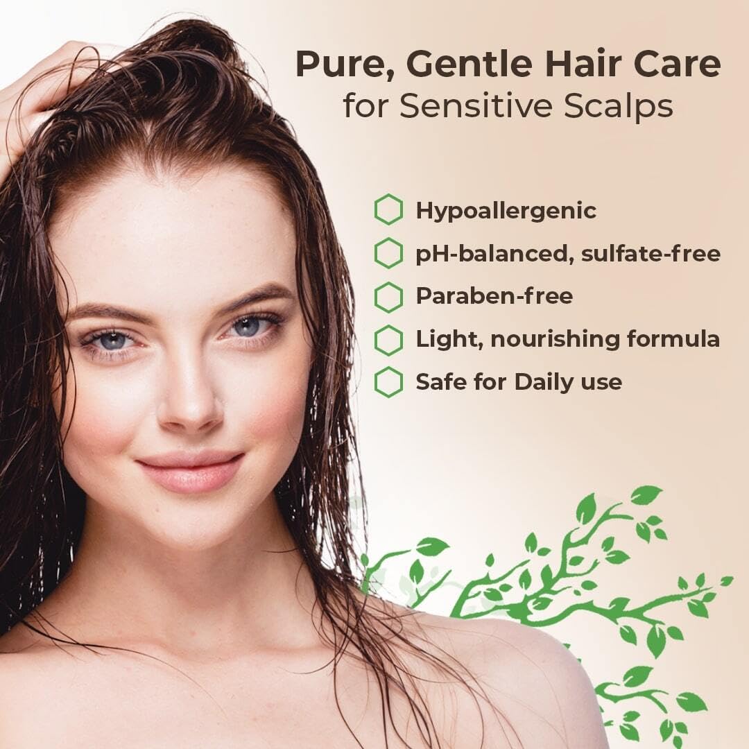 Wild Naturals Psoriasis Shampoo for Scalp Care & Relief – Hydrating Anti-Dandruff Shampoo for Itchy, Dry Scalp – Gentle Eczema Shampoo for Sensitive Skin - Image 2