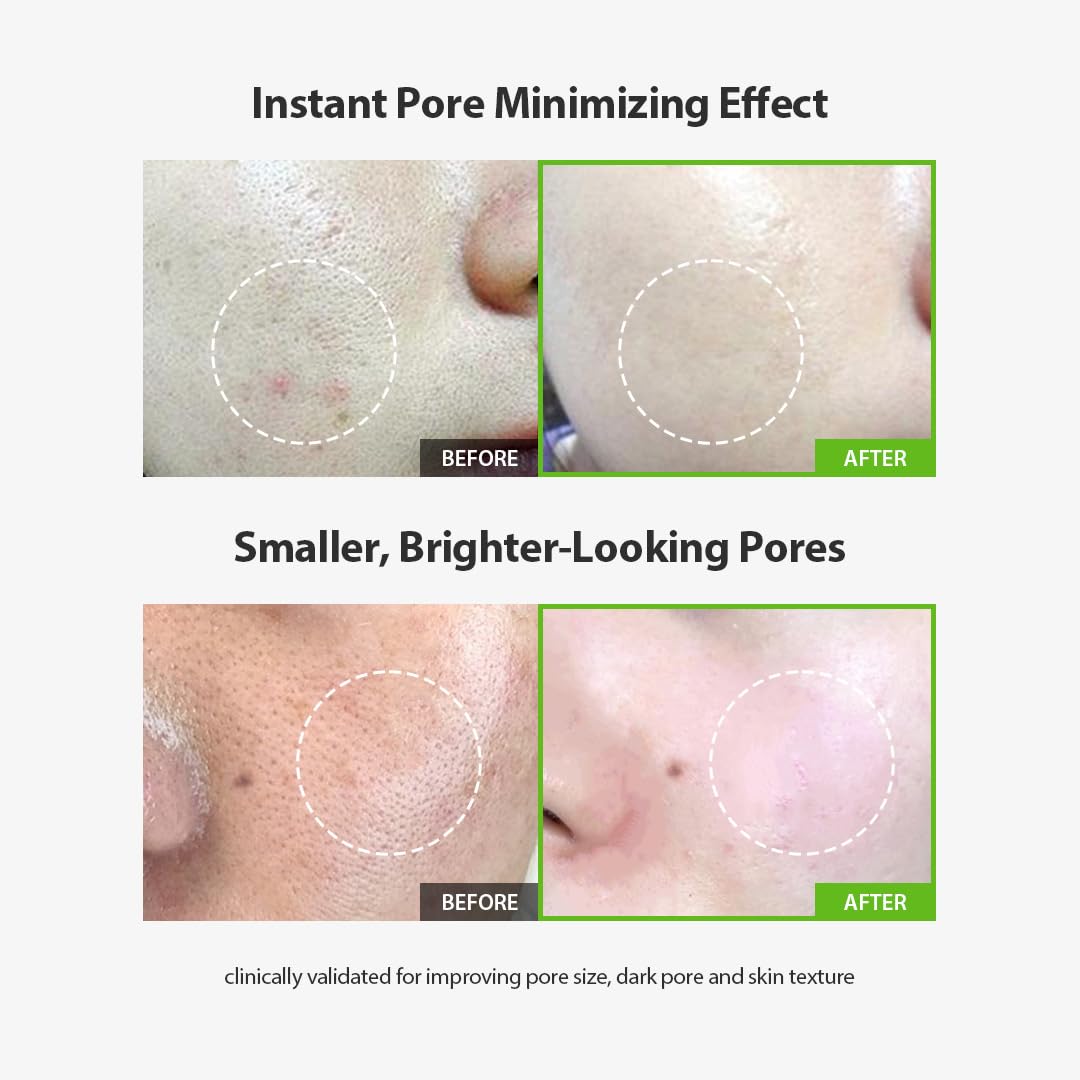 SUNGBOON EDITOR Green Tomato Pore Lifting Ampoule, Pore Minimizer Serum with Niacinamide & Green Tomato Extract, Hydrating & Firming Care for Sensitive Skin, Korean Skincare - Image 2