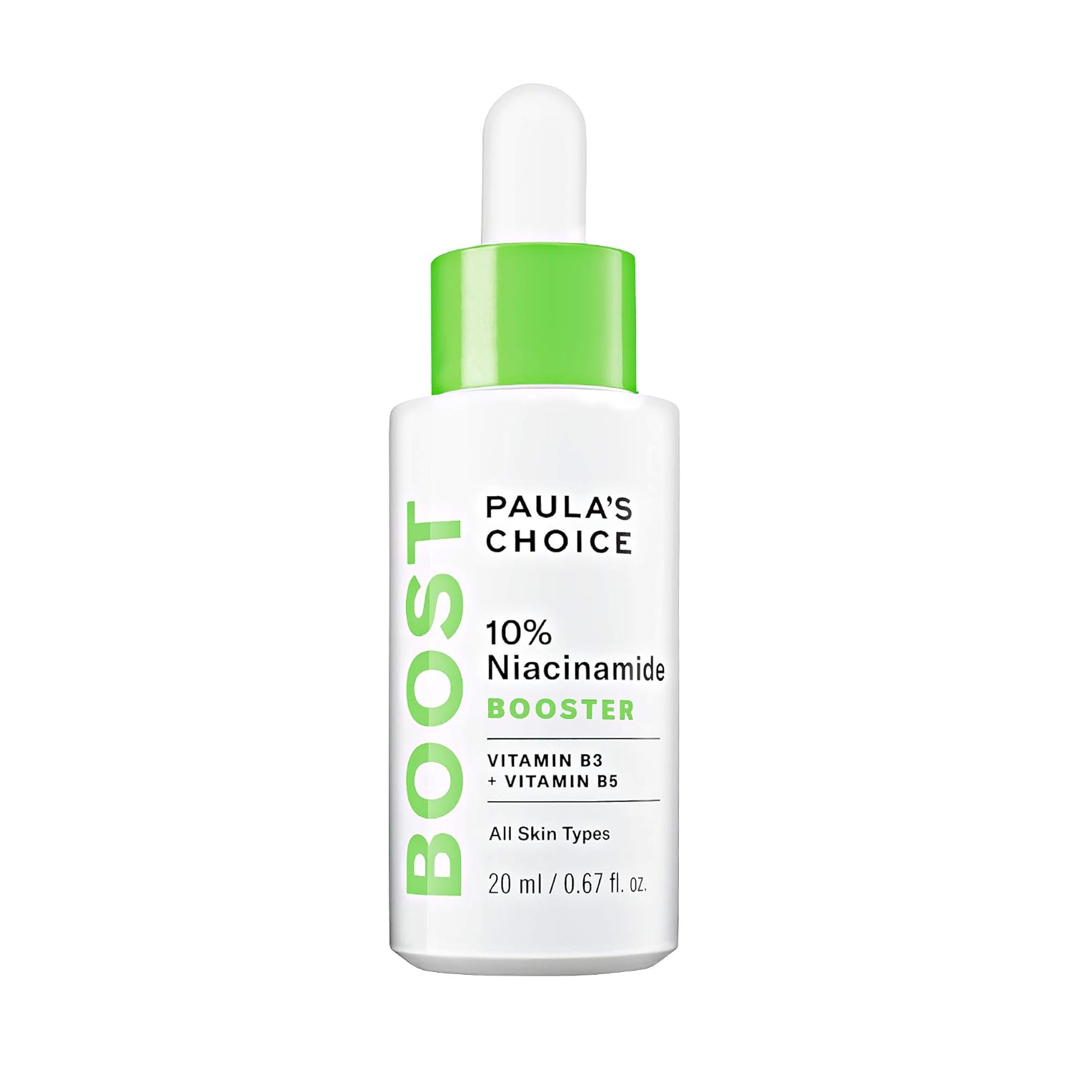 Paula's Choice BOOST 10% Niacinamide Face Serum Booster, Facial Serum with Vitamin B3, Vitamin C & Licorice Extract Serum, Pore Minimizer, All Skin Types, Fragrance-Free, 0.67oz - Image 3