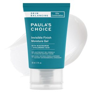 Paula's Choice SKIN BALANCING Invisible Finish Gel Face Moisturizer with Niacinamide & Hyaluronic Acid, Lightweight Face Gel Cream for Large Pores & Oily Combination Skin, Fragrance-Free, 2oz