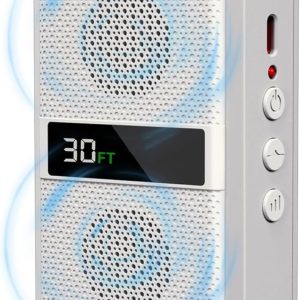 Ultrasonic Behavior Corrector. Dog Bark Deterrent Devices with Type-C Rechargeable & Adjustable RangeEBT