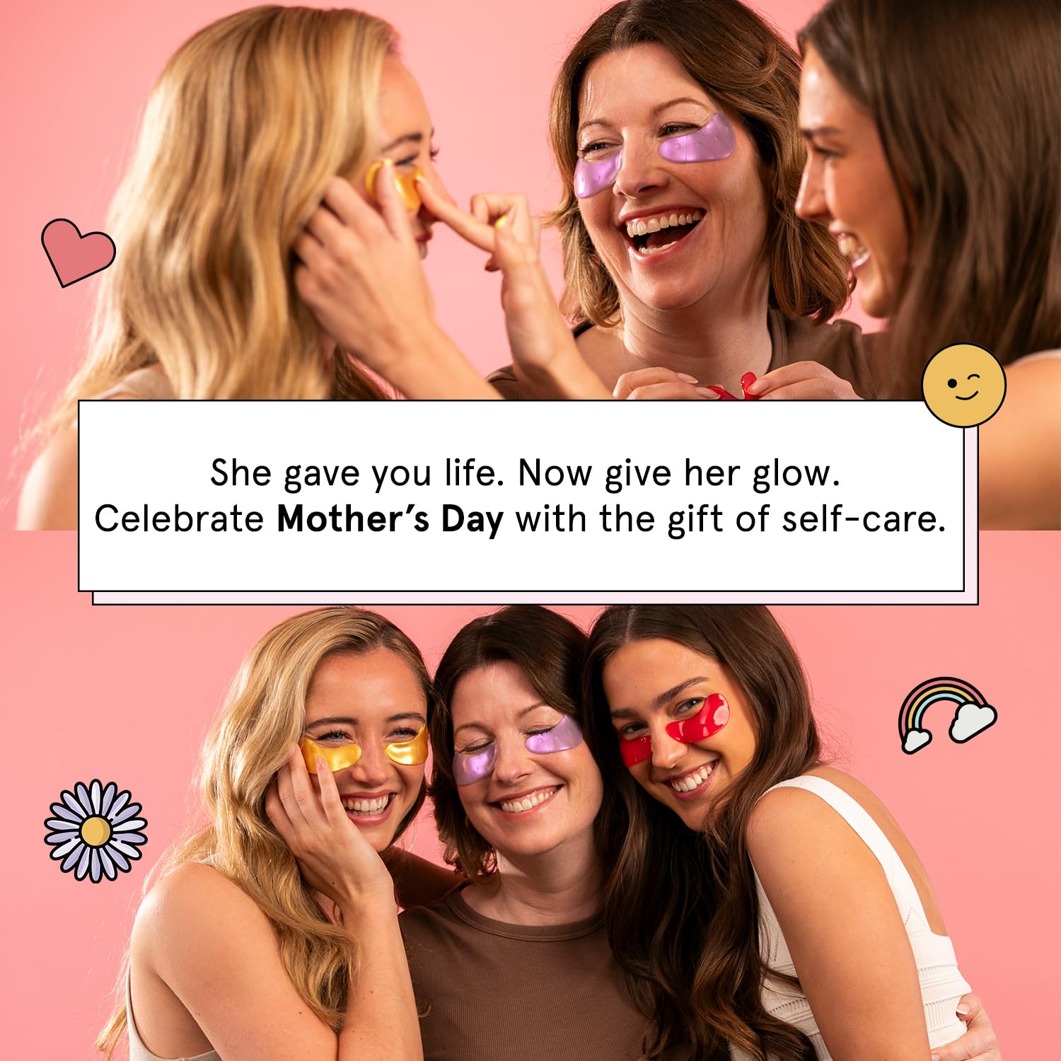 grace & stella Retinol Under Eye Patches for Puffy Eyes & Dark Circles - Restoring Gel Under Eye Masks with Hyaluronic Acid - Birthday Gifts for Women, Bachelorette Party Favors (Purple, 24 Pairs) - Image 2