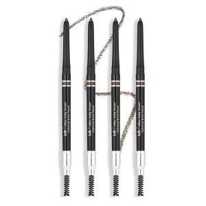 Billion Dollar Brows Universal Brow Pencil - Dual-Ended Retractable Eyebrow Pencil with Spoolie Brush - Waterproof Matte Pomade Formula - Vegan & Cruelty-Free Eye Makeup for All Hair Colors