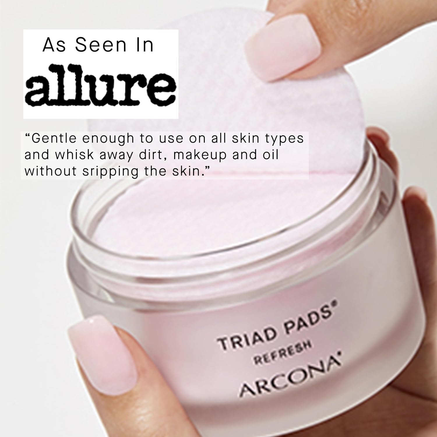 ARCONA Cranberry Triad Milky Toner Pads – Vegan Milky Toner for Face | Brightening & Hydrating Rice Toner for Face | Phyto-Nutrients & Essential Fatty Acids (45 Count) - Image 2