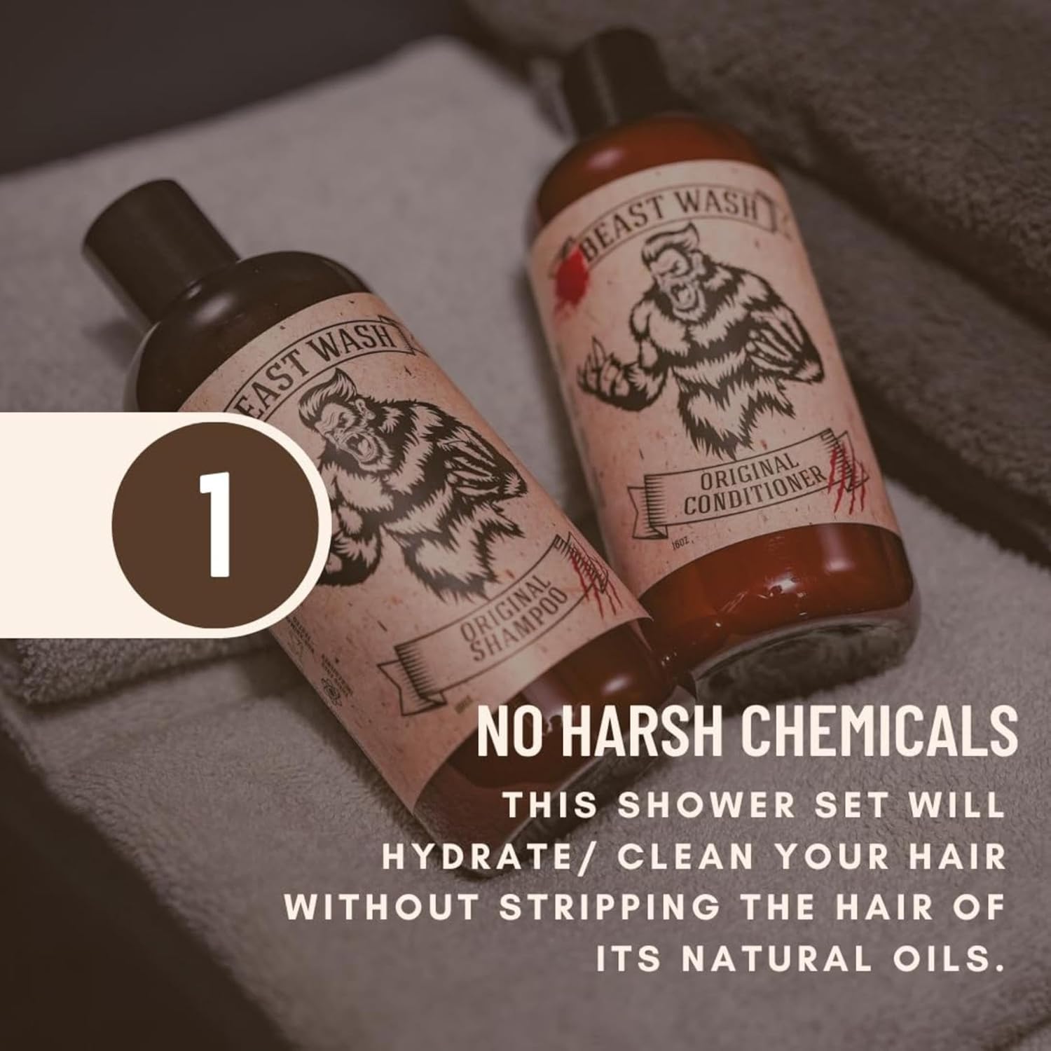 Johnny Slicks Body Wash - Supports Clean & Hydrated Skin - With Activated Charcoal, Organic Oils & Exfoliants - Original Scent - 16 oz - Image 2