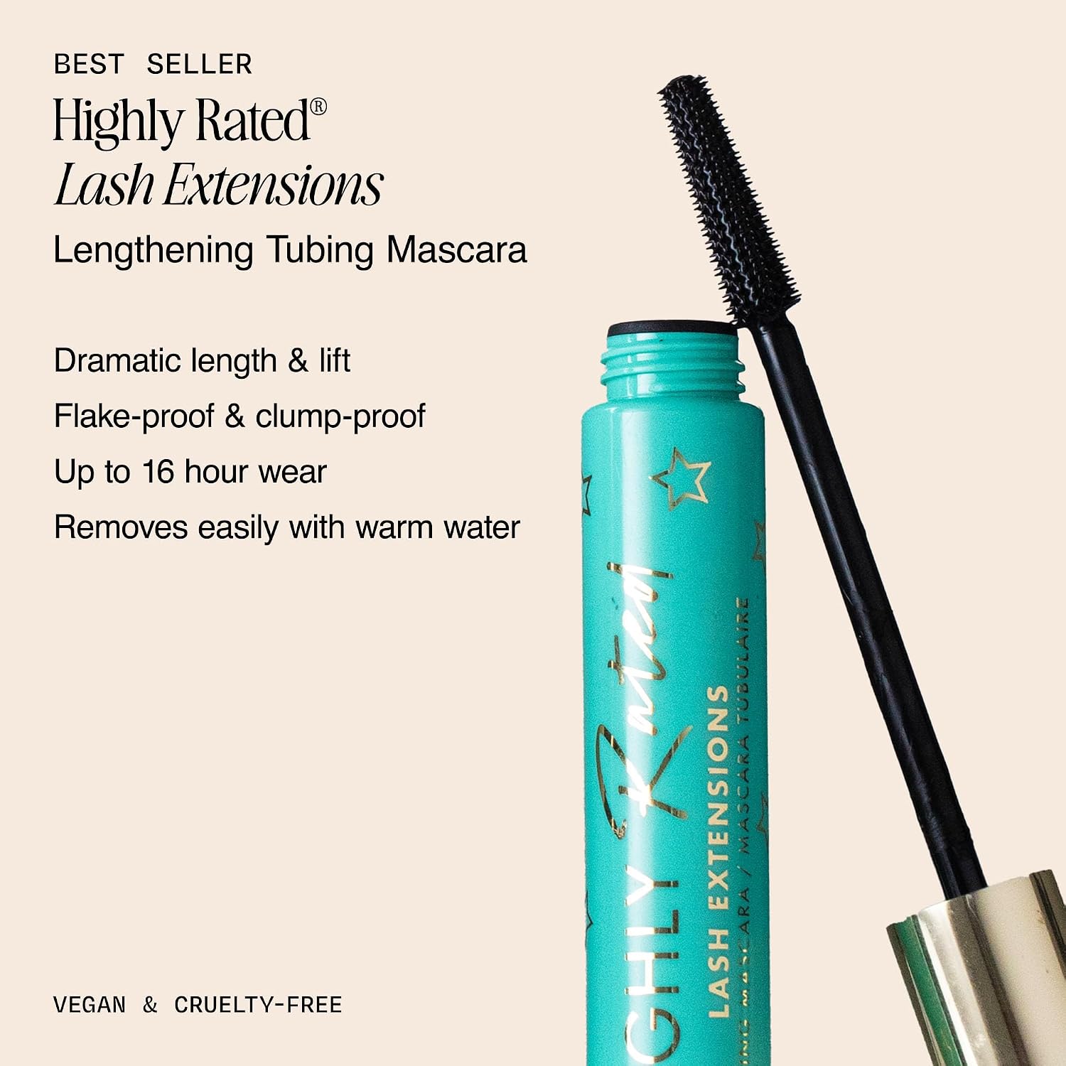 Milani Tubing Mascara, Highly Rated Lash Extensions Tubing Mascara Black for Added Length and Lift, Shea Butter to Nourish and Condition Lashes, Viral Tik Tok Products - 2 pack - Image 2