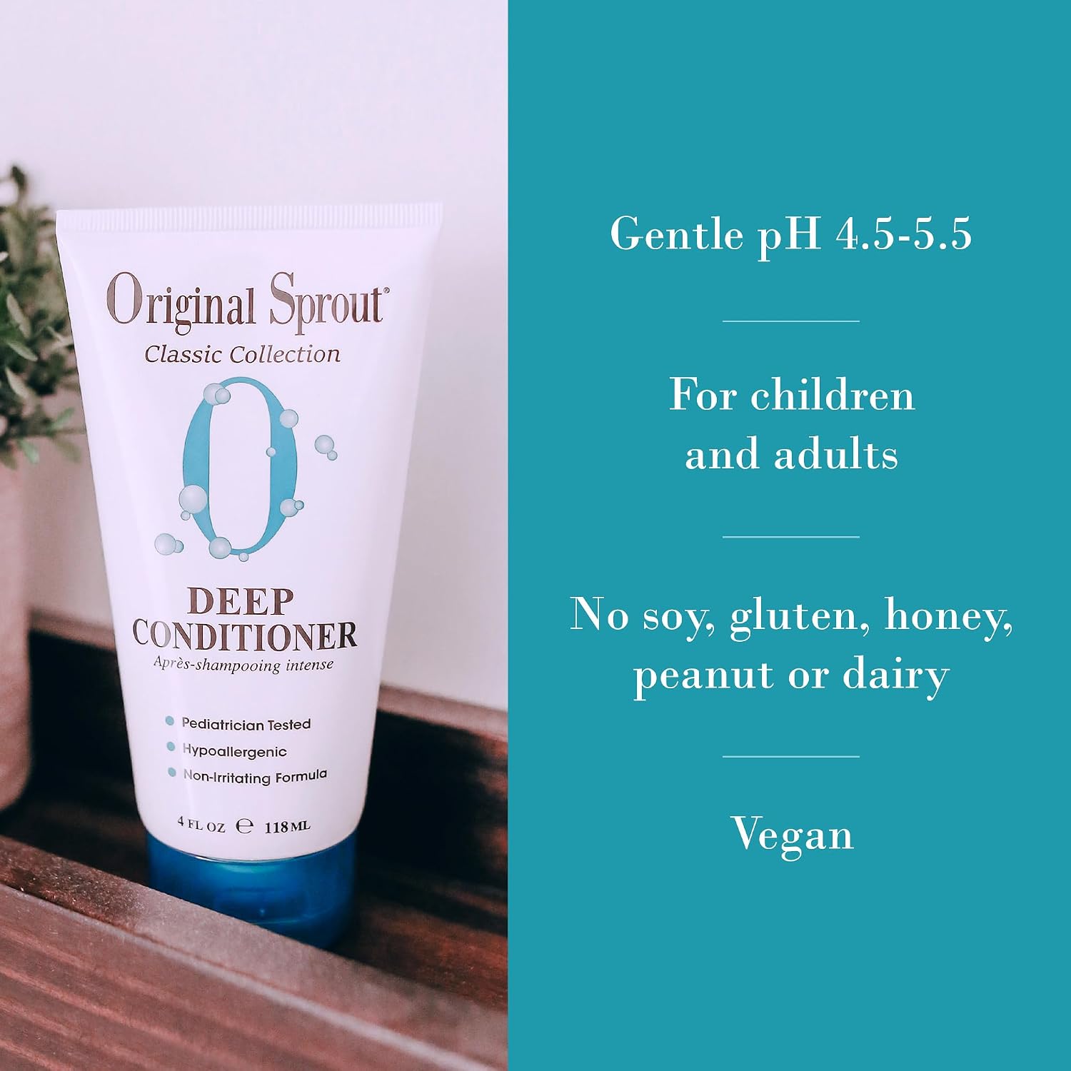 Original Sprout Deep Conditioner for All Hair Types, Vegan Conditioner, 32 oz. Bottle - Image 2