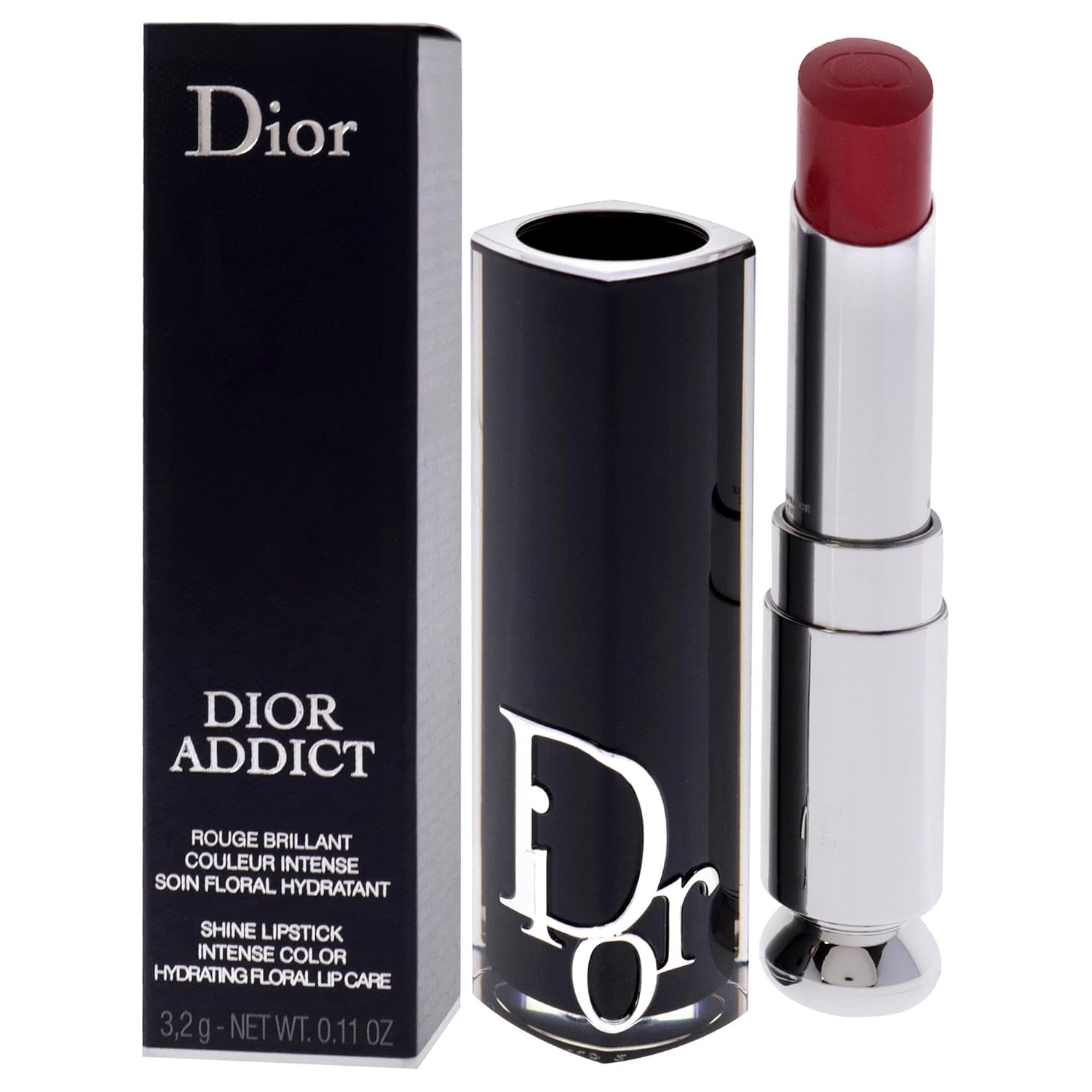 Christian Dior Dior Addict Hydrating Shine Lipstick - 667 Diormania Lipstick (Refillable) Women 0.11 oz - Image 2