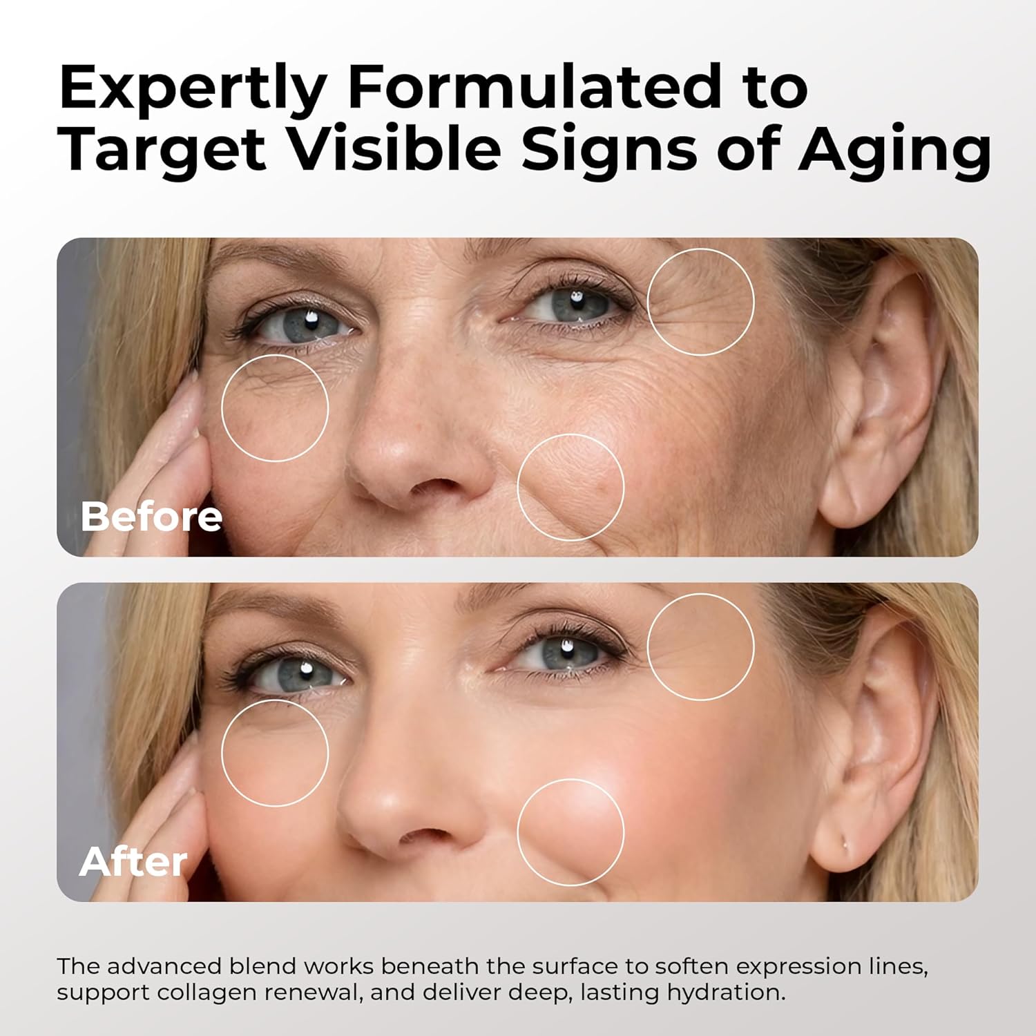 SKIN DEVA 20% Argireline Serum with Matrixyl 3000 Pure Hyaluronic Acid Serum For Face Deep Wrinkle Reducer Anti Aging Tones Skin and Stimulates Collagen Peptides Serum For Face - Image 2