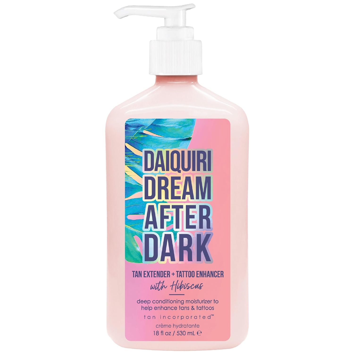 Brown Sugar Daiquiri Dream After Dark Tan Extender & Tattoo Enhancer, Mango Butter Carrot Oil & Hibiscus with Tigergrass & Ocean Botanicals, 18 Fl Oz - Image 2