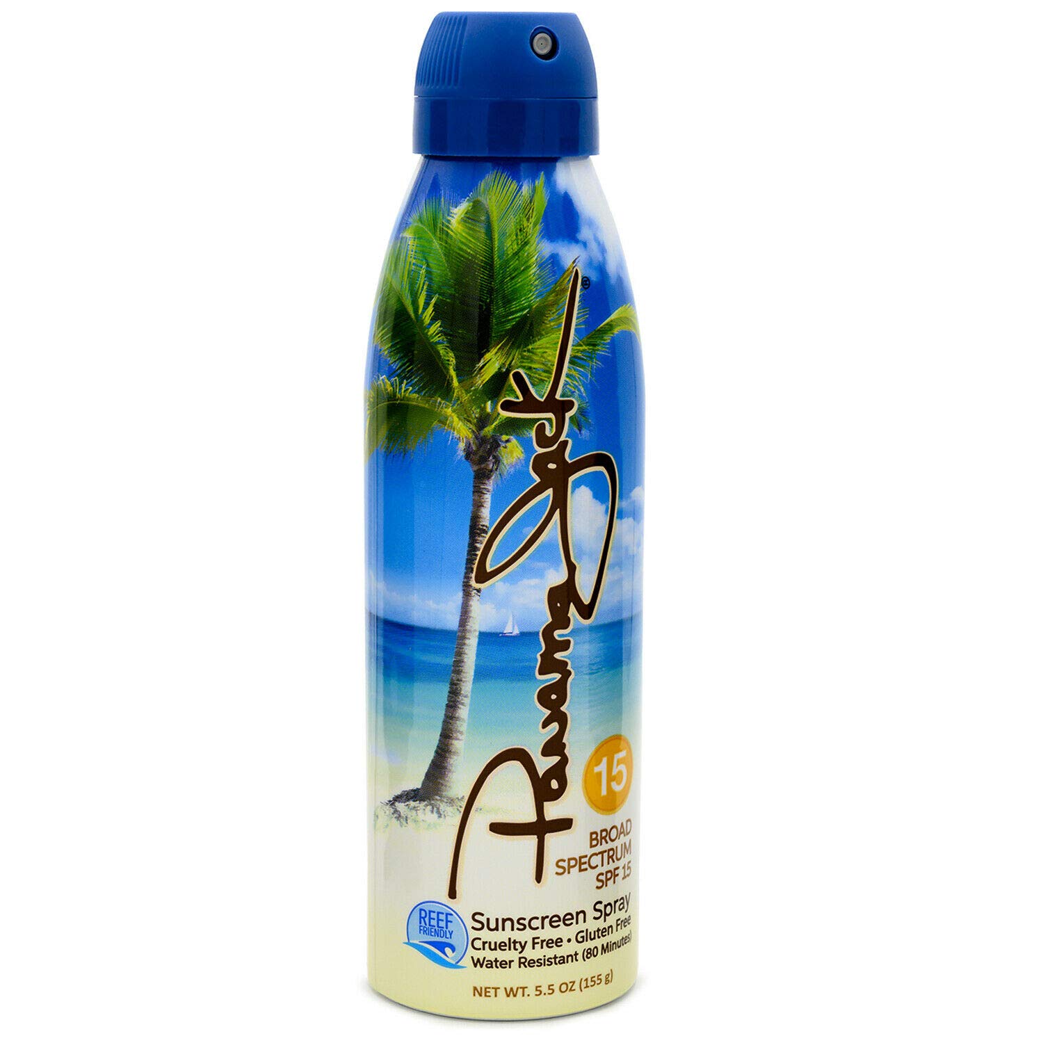Panama Jack Continuous Spray Sunscreen, Spf 15, 5.5 Ounce