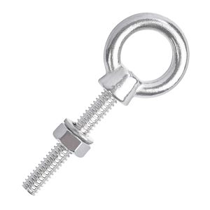 5/16” x 2-5/16” Long Stainless Steel Shoulder Threaded Eyebolts, T316 Marine Grade – Lot of 25