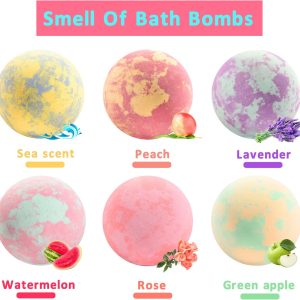 Unicorn Bath Bombs for Kids with Surprise Inside 3 4 5 6 7 8+ Year Old Girl Birthday Gifts for Kids Girls, Kids Bath Bombs with Toys Inside Birthday Gifts Unicorn Gifts for Kids Girls