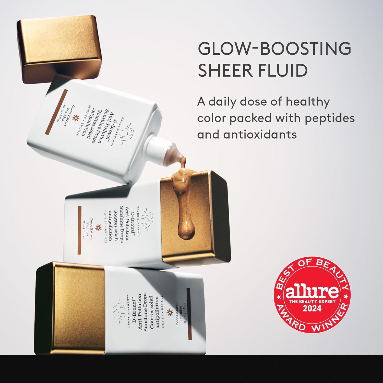 Drunk Elephant D-Bronzi Sunshine Drops - Bronzing Color Serum Drops - Clean Clinical Skincare - Cruelty-Free - Dermatologist-Tested - Free of Essential Oils, Silicones, and Fragrance - Image 2
