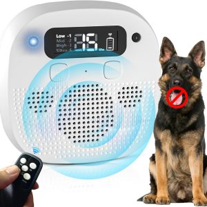 Anti Barking Device for Dogs, Light White
