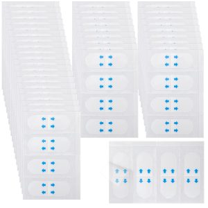 Ymapinc 140Pc Neck Tape Lifting Invisible, Clear Face Tape for Loose Skin, Neck Strips Instant Adhesive Tightening for Lifting Jowls, Eyes Wrinkles, Waterproof Reusable