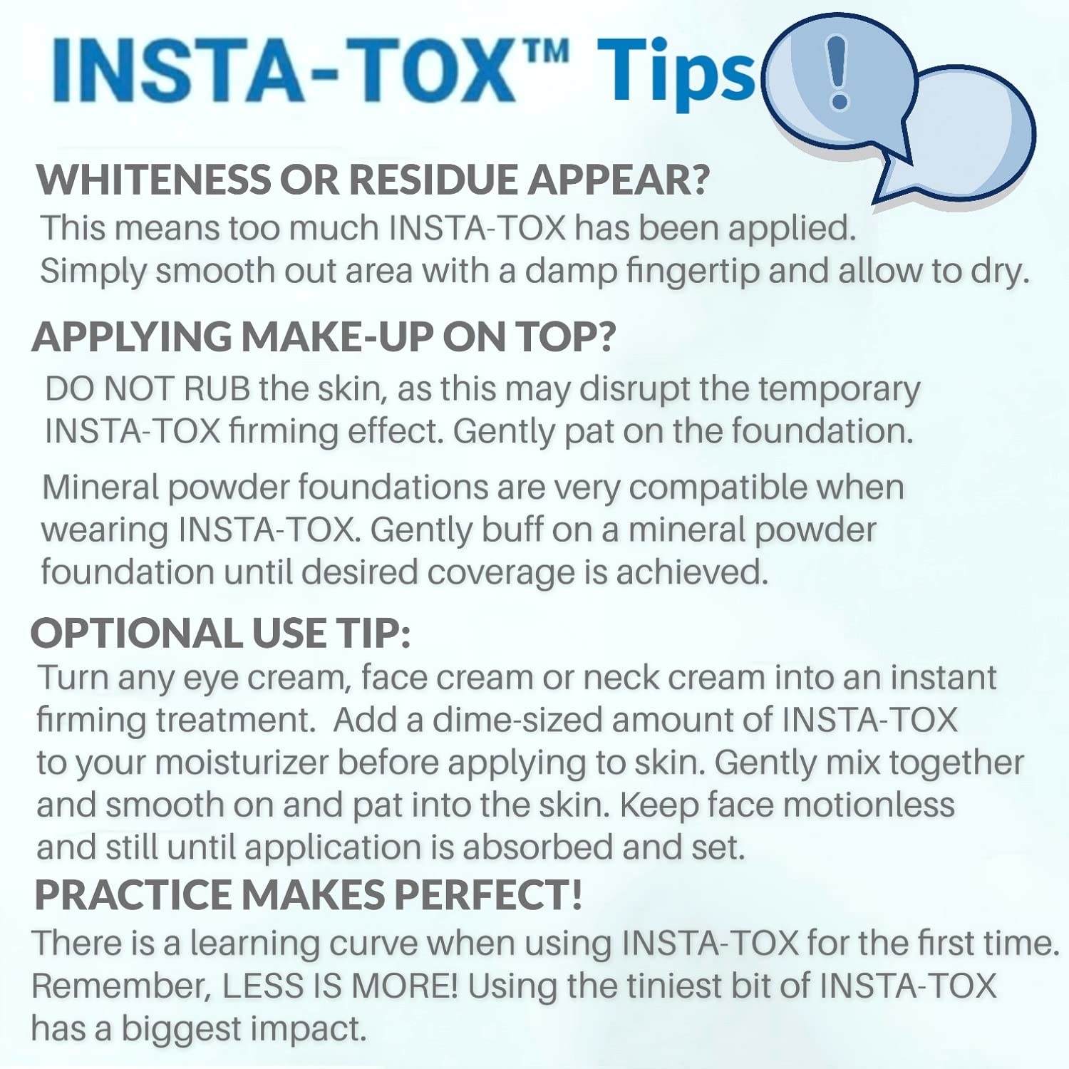 Serious Skincare INSTA-TOX Instant Wrinkle Filler for Face Serum, to Smooth + Blur Fine Lines, Deep Wrinkles, Lip Lines, Crow’s Feet & Pores, Temporary Face Tightener, for Smoother Skin .75 oz - Image 3