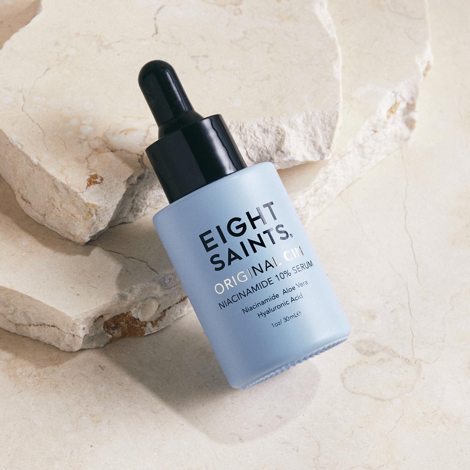 Eight Saints Original Cin, 10% Niacinamide Serum For Anti Aging, Facial Serum to Reduce Fine Lines, Dark Spots, Large Pores, and Wrinkles, with Niacinamide, Aloe Vera, and Hyaluronic Acid, 1 Ounce - Image 2