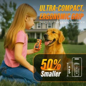 YUYQA Dog Bark Deterrent Device, 3X Ultrasonic Anti Barking, 6 Training Modes 23 FT Range Barks No More Indoors Outdoors Behavior Correct Safe & Humane Rechargeable Compact Bark Control for Dogs