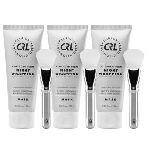 Clinical Resolution PDRN Collagen Night Wrapping Mask, All-In-One Nourish, Revitalize, Radiance for Youthful Glowing Skin Overnight Peel Off Face Mask Korean Skin Care Lab, 100ml 3 Pack
