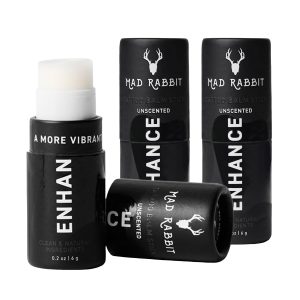 Mad Rabbit Enhance Tattoo Balm Stick-Tattoo Aftercare Brightener & Moisturizer, Clean, Color Enhancement, Fragrance-Free -3 pack