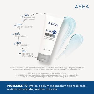 ASEA - RENU28 Redox Gel Skincare with Redox Molecules - 90 mL | Contains Redox Molecules, Lightweight Gel, Face & Body Use, Clean Beauty Formula and 90 mL for Daily Skincare.