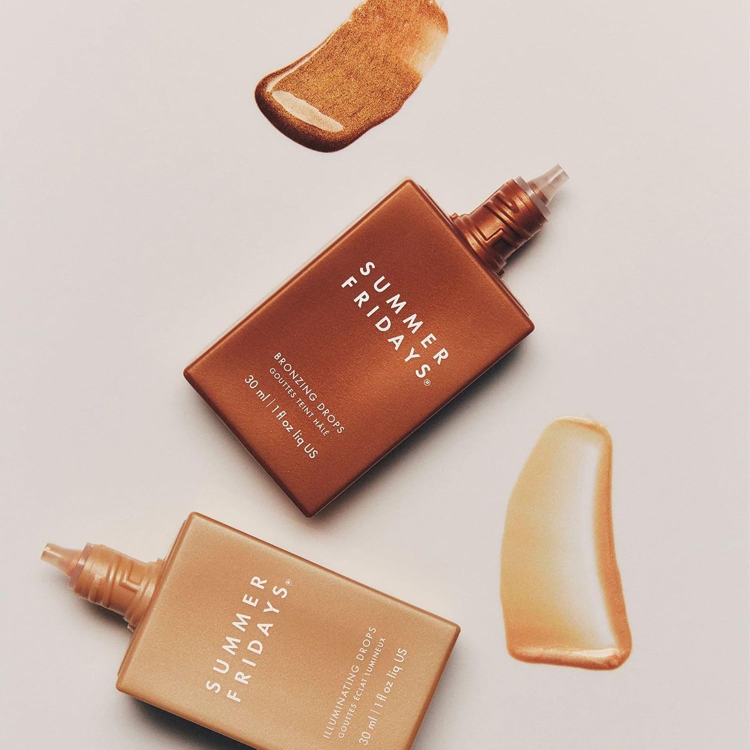 Summer Fridays Bronzing Drops - Hydrating Serum-Like Formula with Hyaluronic Acid - Hybrid-Makeup with Skincare Benefits - Help Support a Healthy Skin Barrier - Soft, Dewy Finish (1 Fl Oz) - Image 3