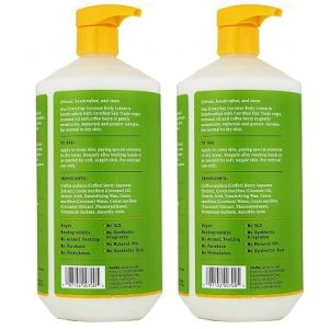 Alaffia Everyday Coconut Hydrating Body Lotion, Normal to Dry Skin, Moisturizing Oil is Support for Soft & Supple Skin, Purely Coconut, 2 Pack - 32 Fl Oz Ea