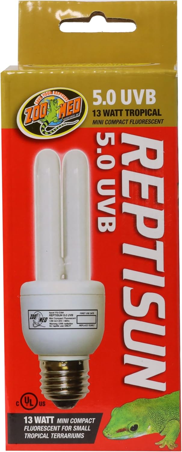Zoo Med ReptiSun 5.0 Mini Compact Fluorescent Lamp 13 Watts - Image 3