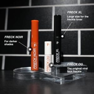 Freck XL Freckle Pen 3.15ml | Original Faux Freckles Makeup, Buildable Natural Sun-Kissed Finish, Long-Lasting | Clean, Vegan Formula, Ultra-Fine Brush Tip | Light/Medium Skin Tones