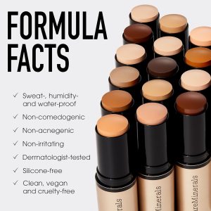 bareMinerals Complexion Rescue Luminous Hydrating Skin Tint Stick - Lightweight Buildable Coverage, 24HR Hydration, Smooths & Evens Tone, Vegan, Cruelty-Free & Dermatologist-Tested