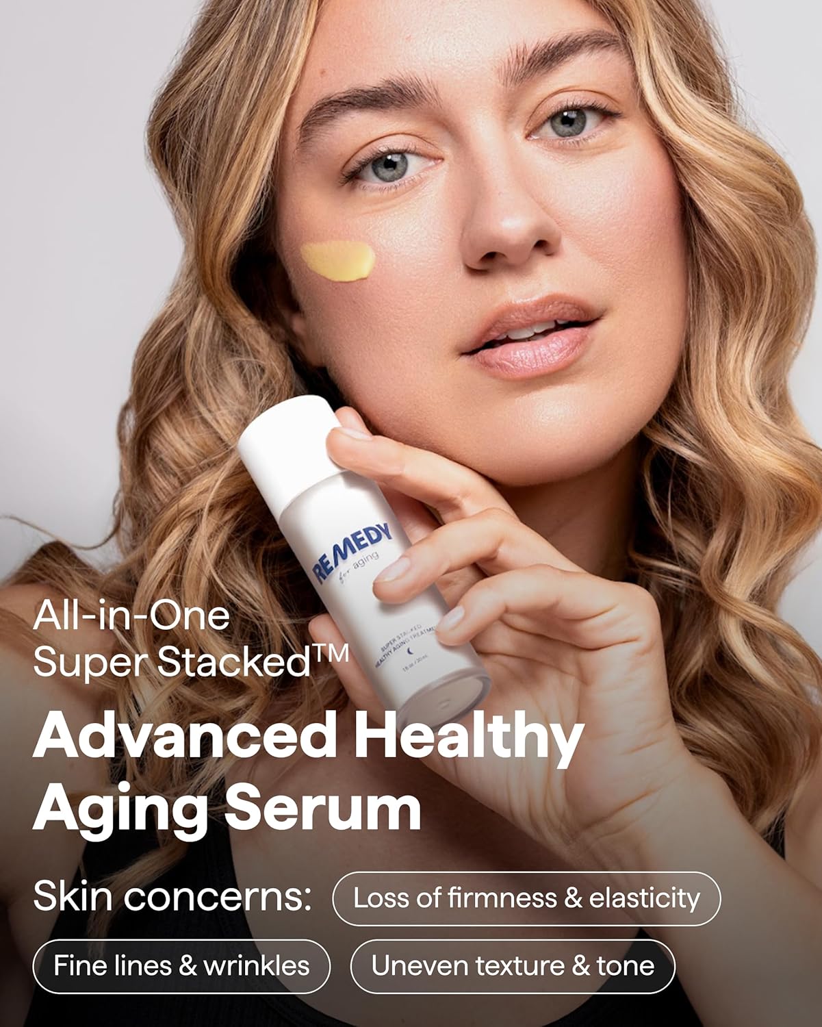 Remedy for Healthy Aging - Retinal, Resveratrol, Glycolic Acid, Argireline, Ferulic Acid, Matrixyl 3000 - Anti-Aging Treatment for Wrinkles, Uneven Texture & Tone - By Dermatologist Dr. Shah - Image 2