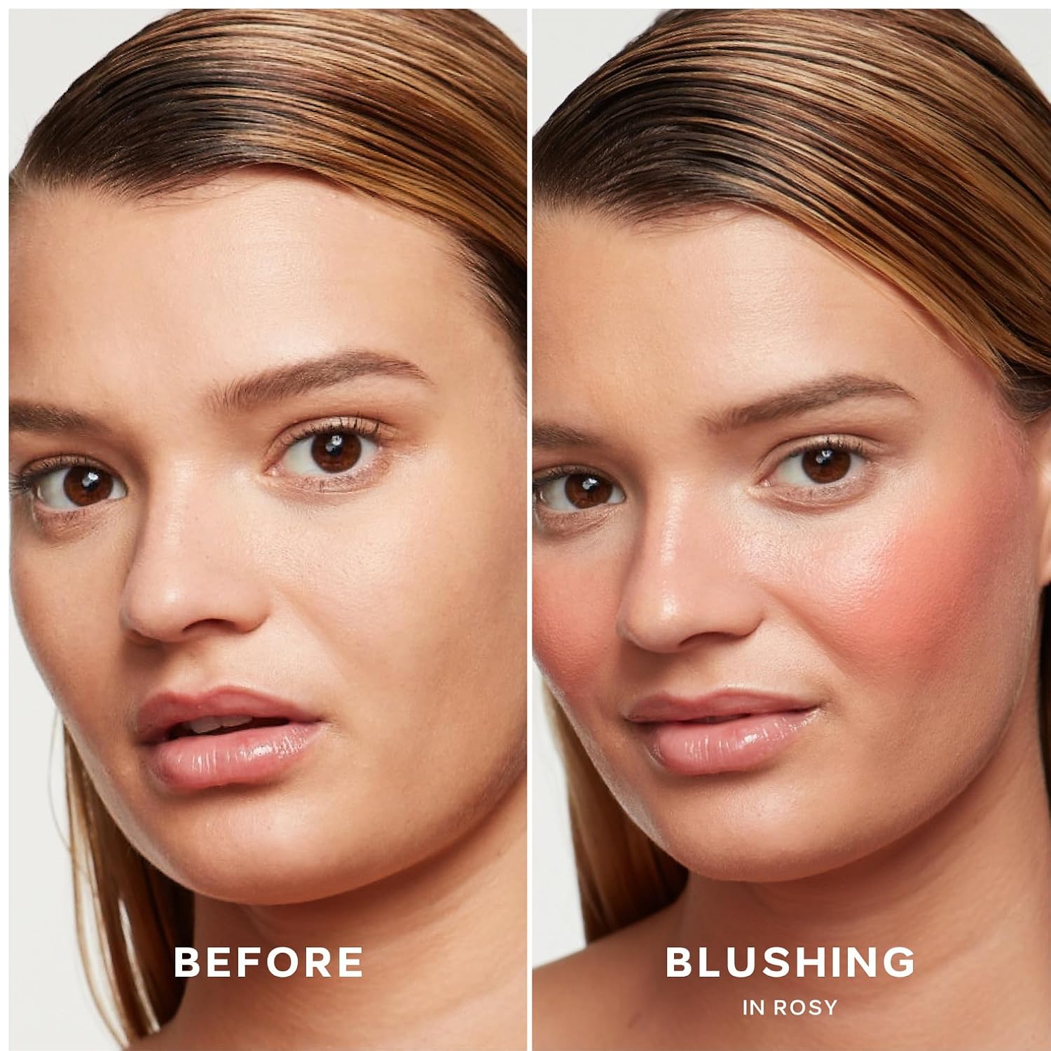 Saie Dew Liquid Blush for Cheeks - Hydrating Cream Blush Stick with a Blendable + Buildable Formula - Skincare Infused Dewy Cheek Tint for a Natural Flush - Glowy Makeup Essential - Rosy (.40 oz) - Image 3
