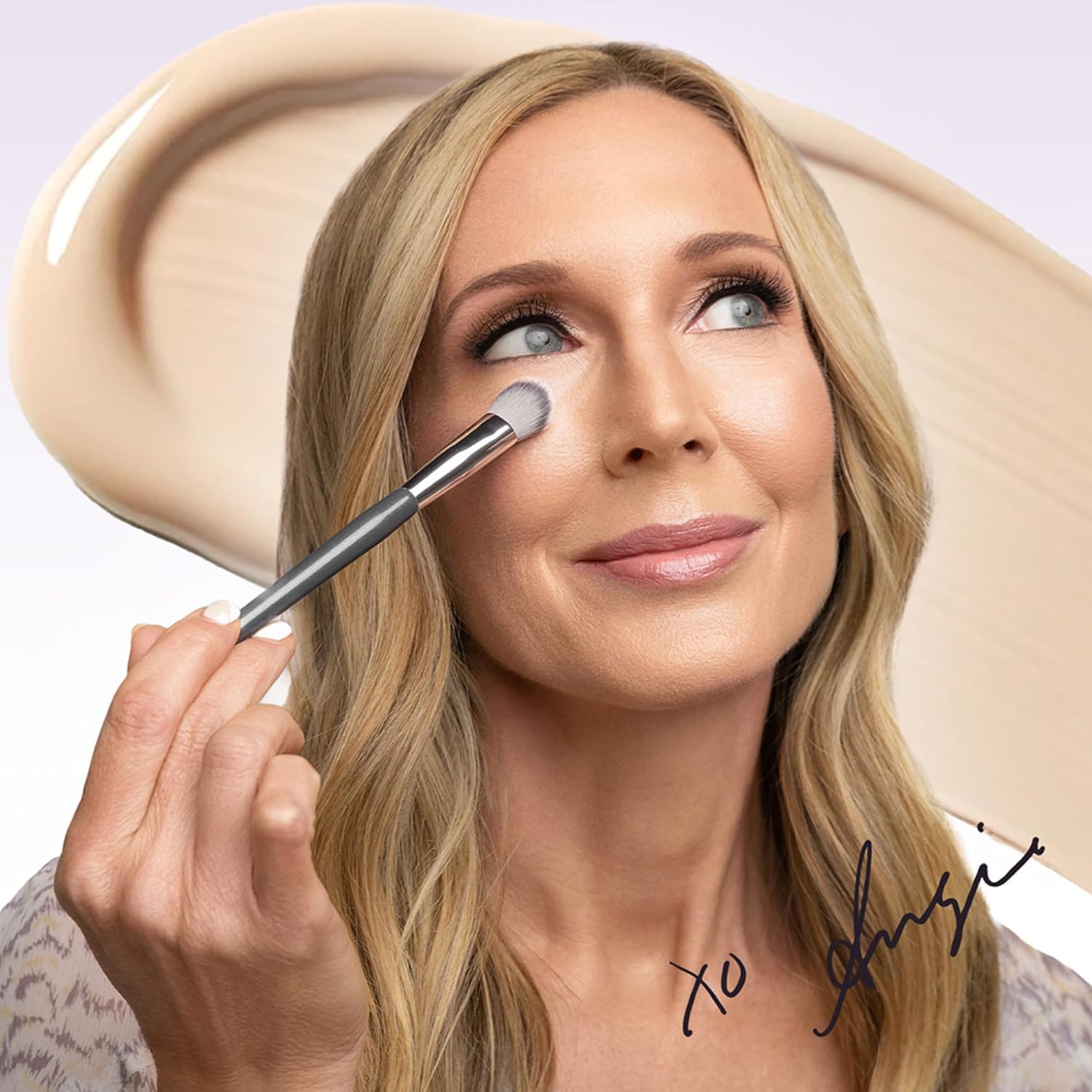 BK BEAUTY BRUSHES - ANGIE HOT & FLASHY A506 CONCEALER - Viral "Kitten Paw" Face Brush - Under-Eye Concealing and Contouring - Makeup Brushes - Image 2