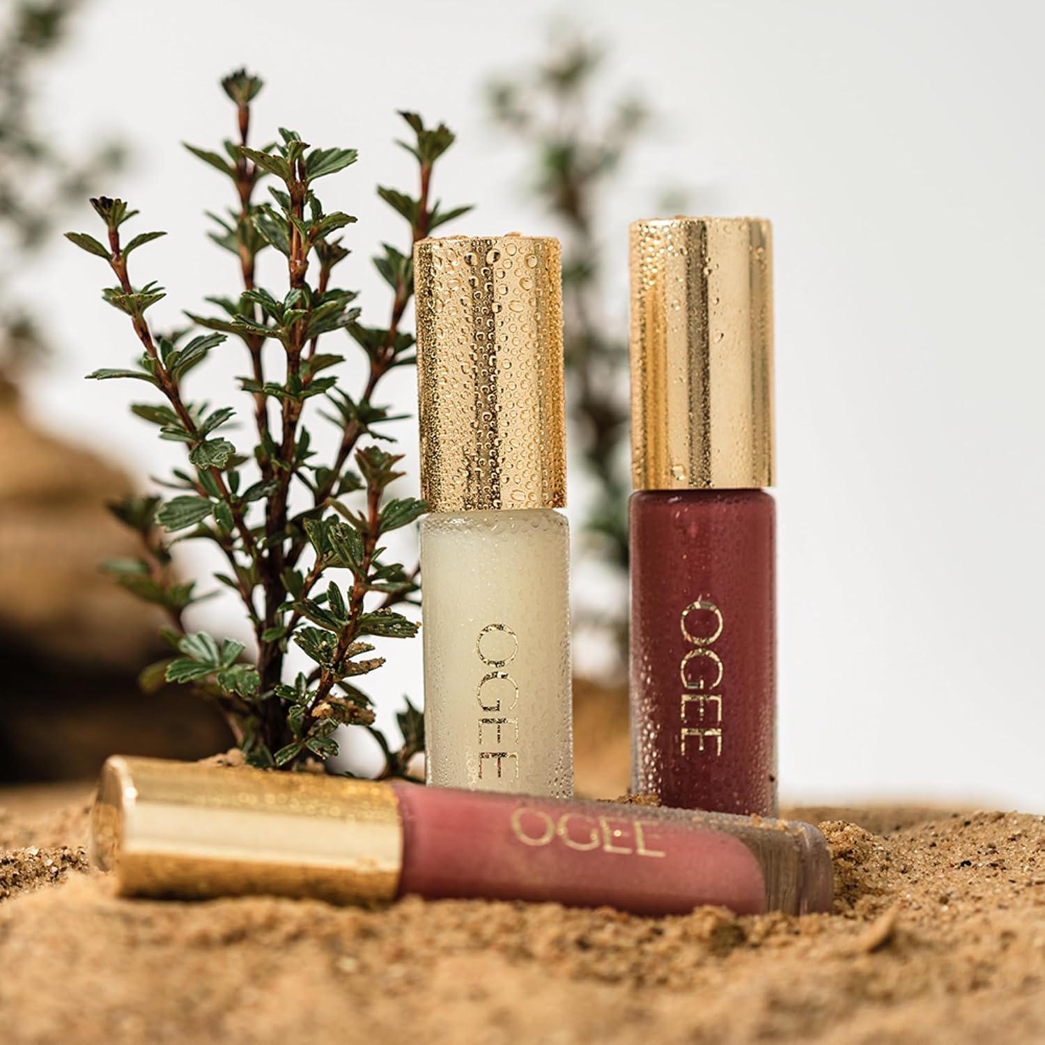 Ogee Beyond Clean Lip Gloss - Certified Organic Lip Gloss for Women - Effortlessly Plump, Hydrate & Add High-Shine Color, Thistle - Sheer Vibrant Pink - Image 3