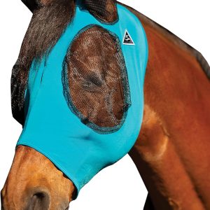 Professional's Choice Comfort Fit Fly Mask | Pacific Blue