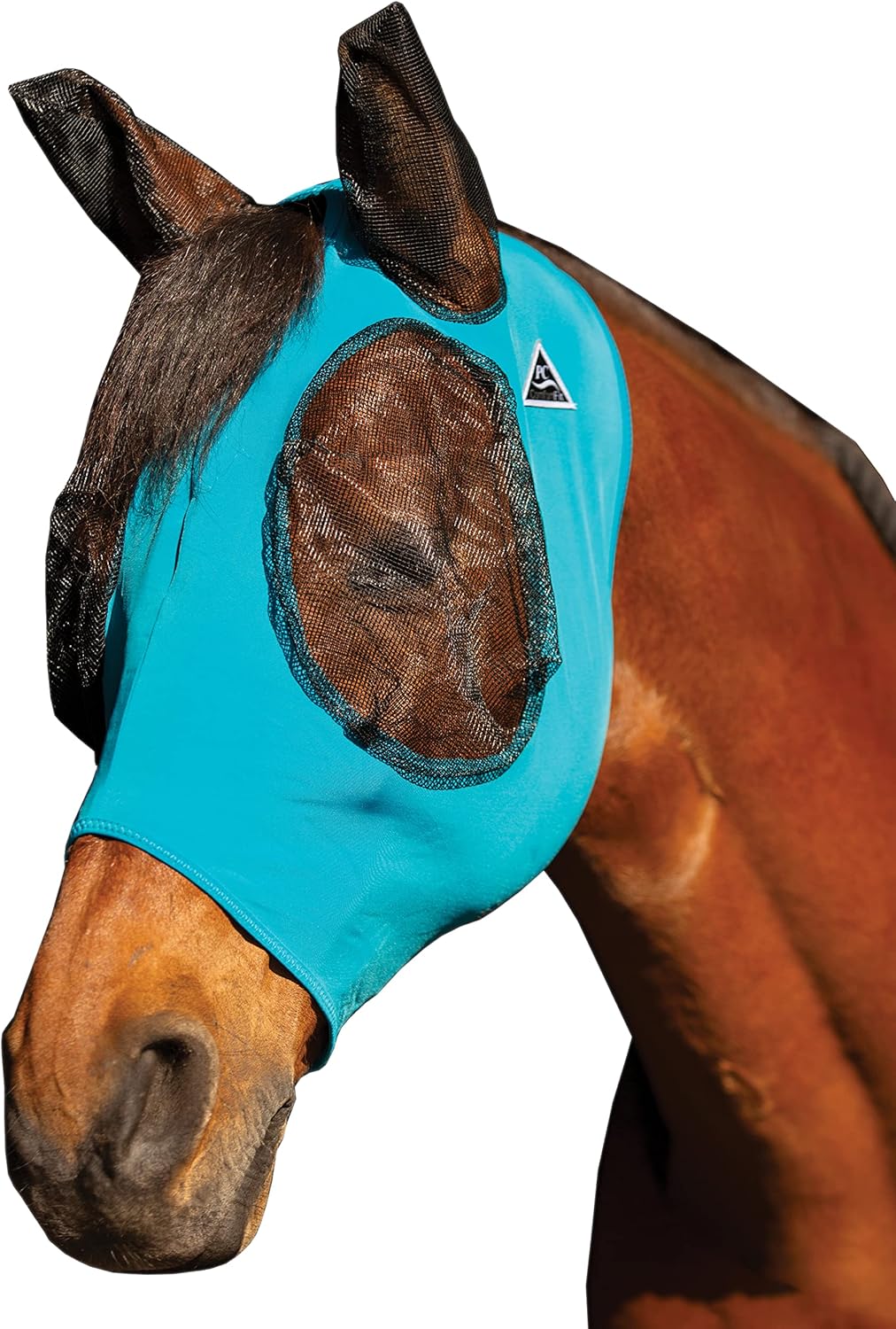 Professional's Choice Comfort Fit Fly Mask | Pacific Blue
