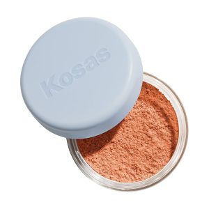 Kosas Cloud Set Loose Setting Powder – Talc-Free Translucent Face Powder for Oil Control, Ultra Sheer Peach