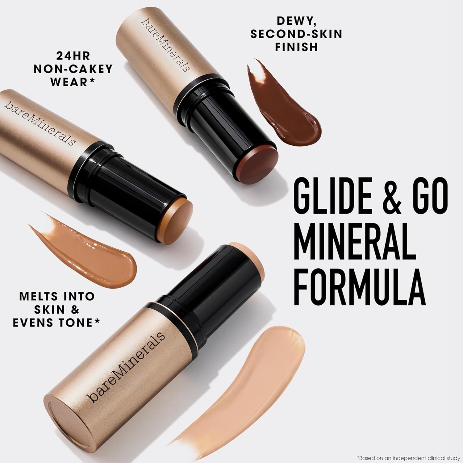 bareMinerals Complexion Rescue Luminous Hydrating Skin Tint Stick - Lightweight Buildable Coverage, 24HR Hydration, Smooths & Evens Tone, Vegan, Cruelty-Free & Dermatologist-Tested - Image 2