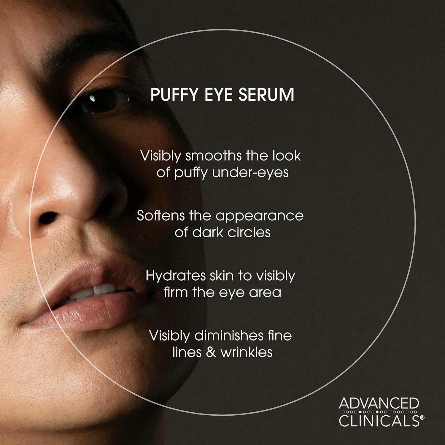 Advanced Clinicals Puffy Eye Under Eye Serum | Visible Anti Aging Brightening Vitamin C + Caffeine Serum Helps Improve Look Of Puffiness, Fine Lines, Dark Circles, & Uneven Skin Tone, 2-Pack - Image 2
