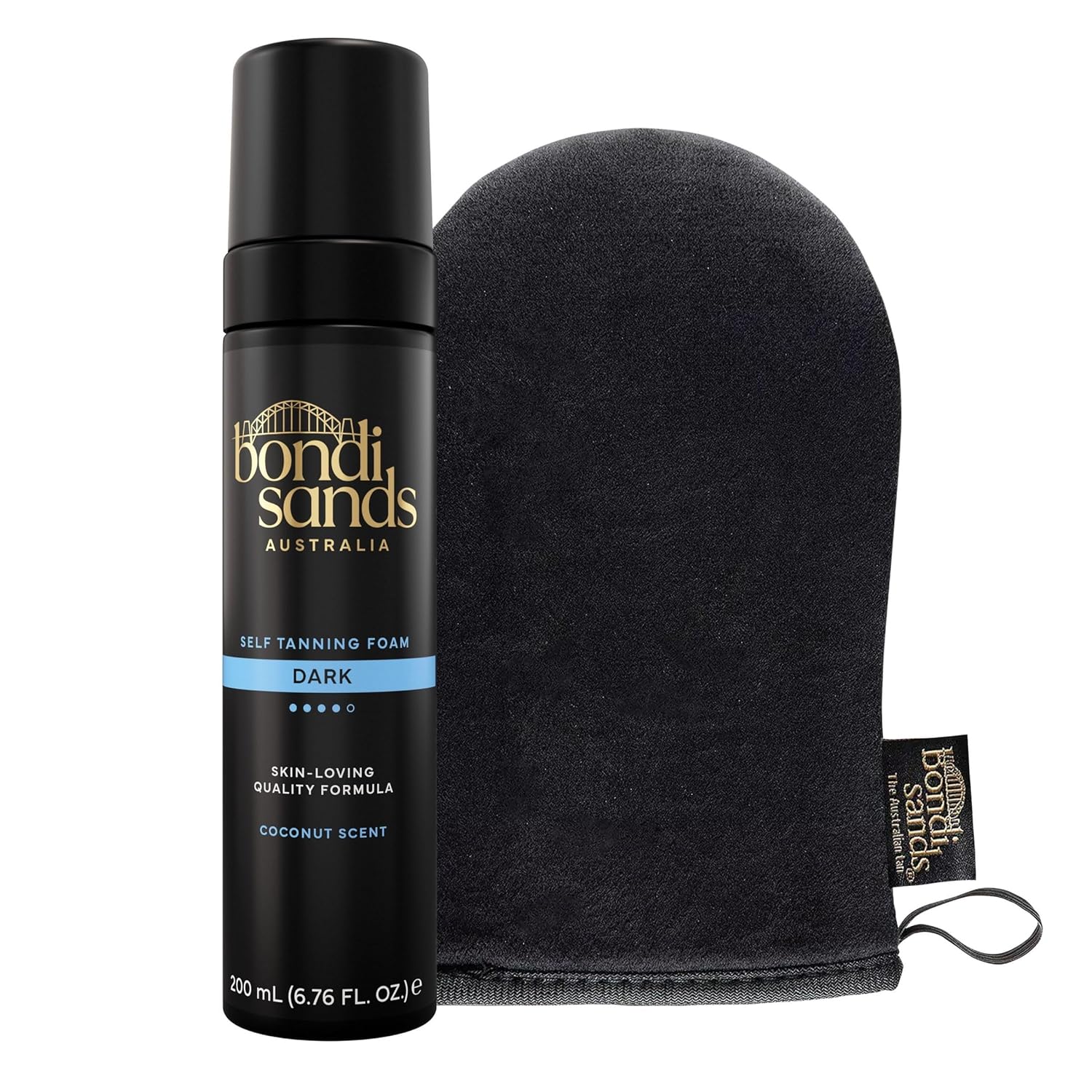 Bondi Sands Self Tanning Foam + Application Mitt | Includes Lightweight Sunless Foam + Reusable Mitt for a Flawless Finish - Image 2
