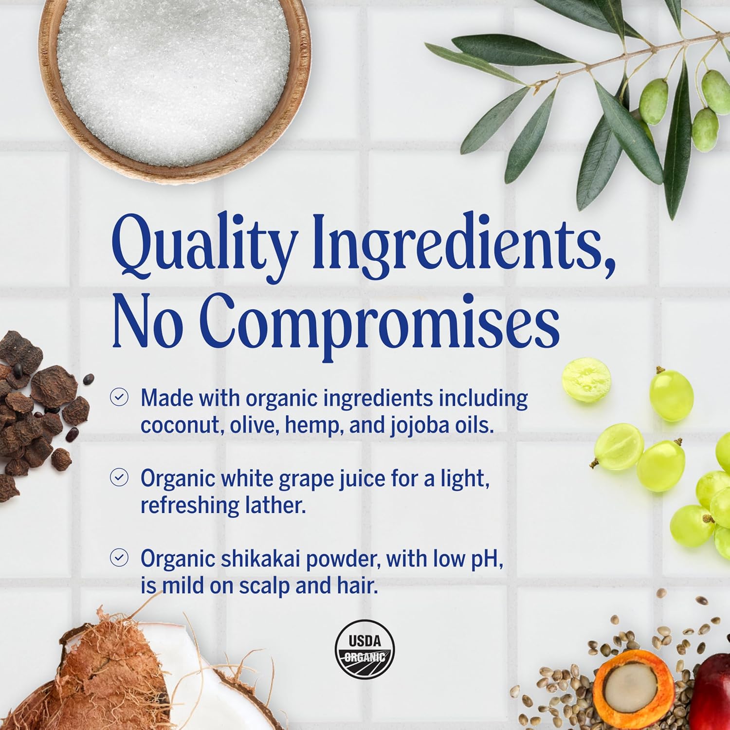 Dr. Bronner’s - Organic Sugar Soap (Baby Unscented, 64 Ounce) - Made with Organic Oils, Sugar and Shikakai Powder, 4-in-1 Use: Hands, Body, Face and Hair, Moisturizes and Nourishes, No Added Fragrance - Image 2